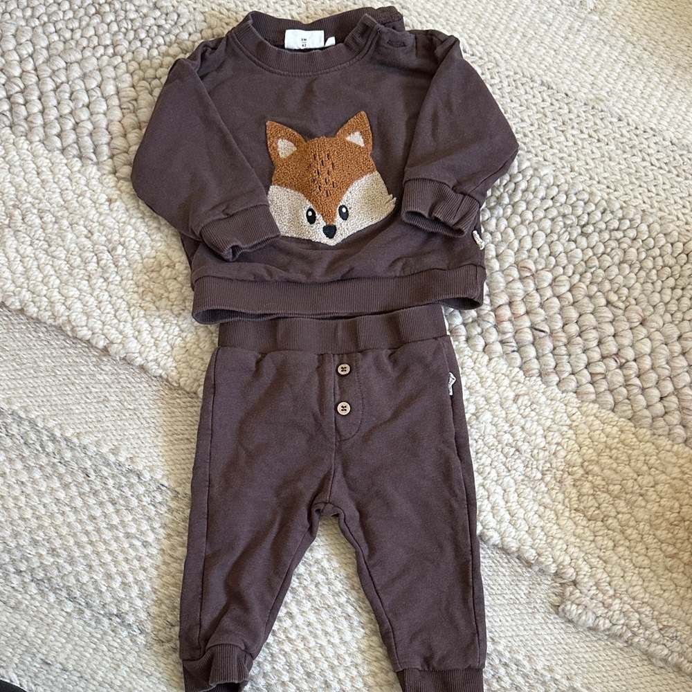 MINYMO Baby Sweater & Pants Set